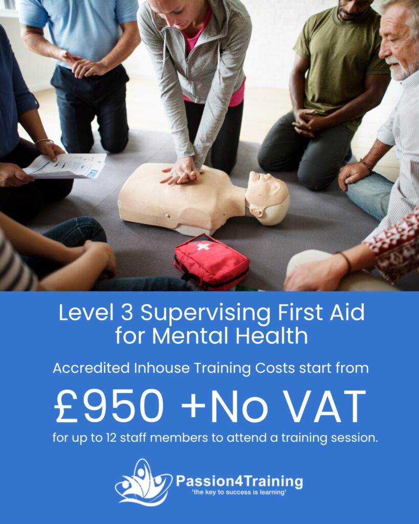 Level 3 Supervising First Aid for Mental Health